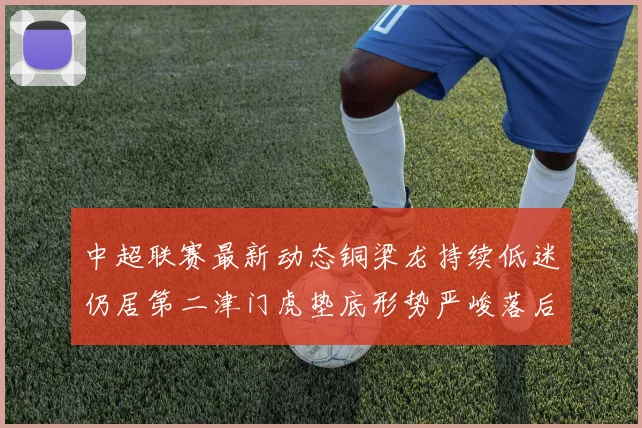 中超联赛最新动态铜梁龙持续低迷仍居第二津门虎垫底形势严峻落后安全区九分